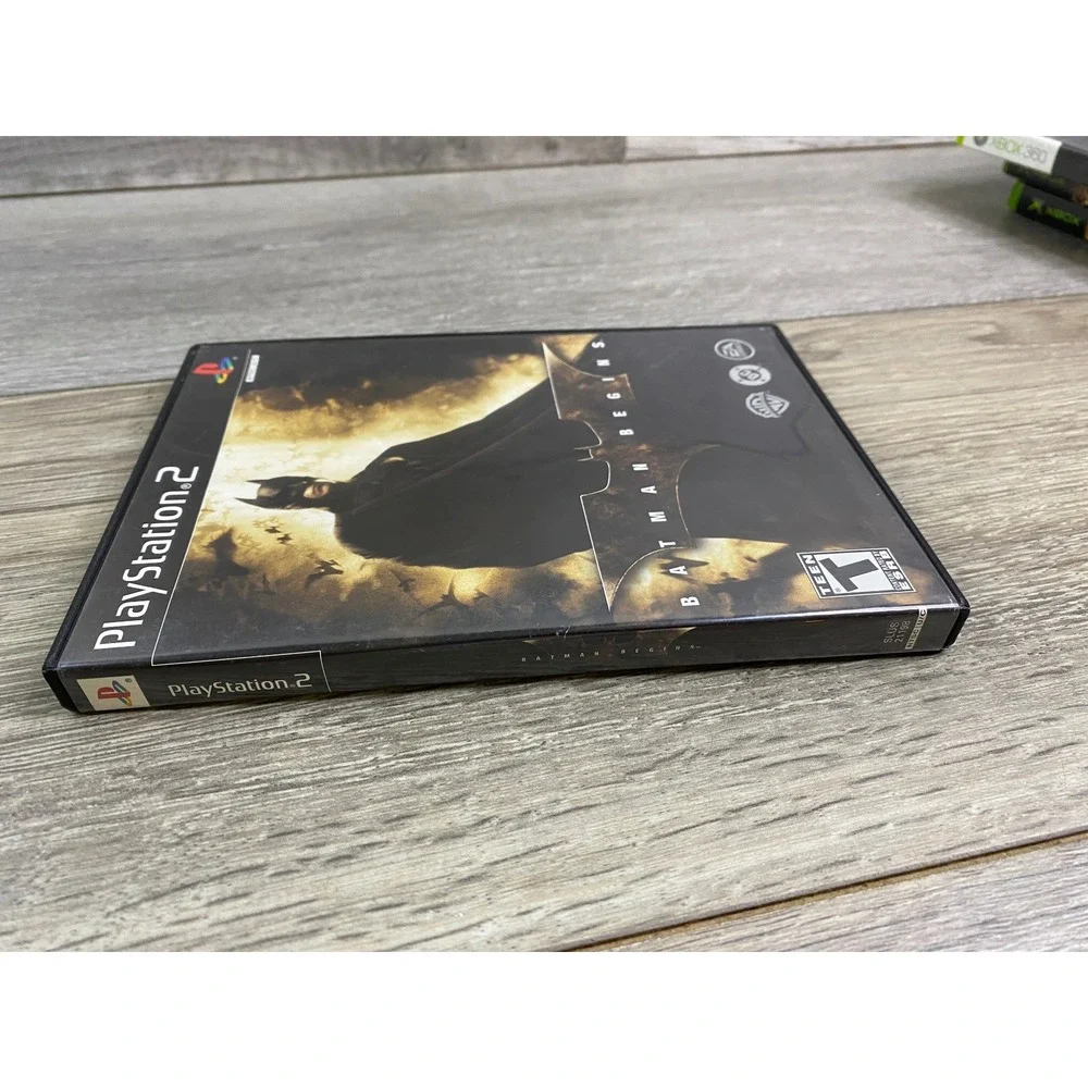 Batman Begins Sony PlayStation 2 PS2 Case and Manual Only No Game SLUS-21198